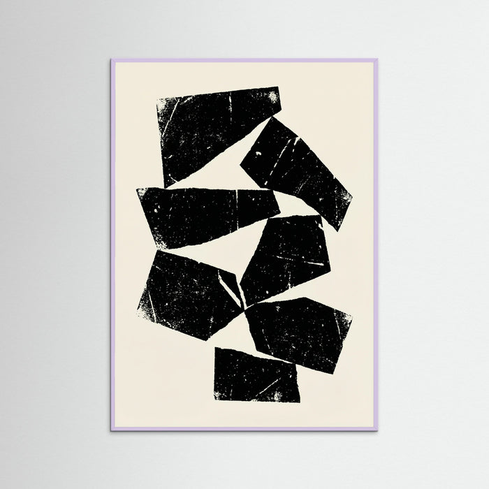 Lilac Wood Textured Monoliths