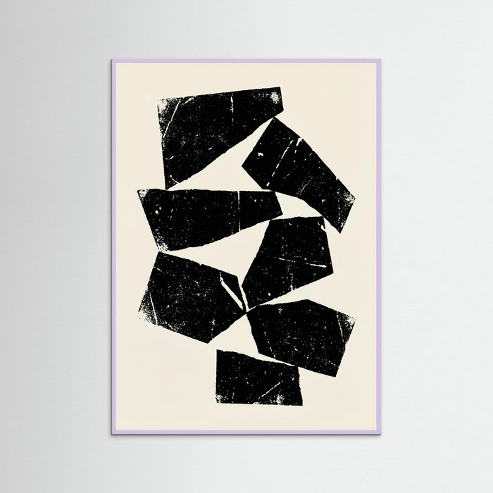 Lilac Wood Textured Monoliths