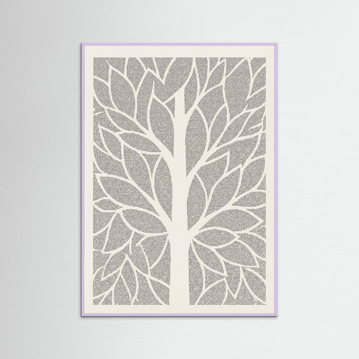 Lilac Wood Textured Voids