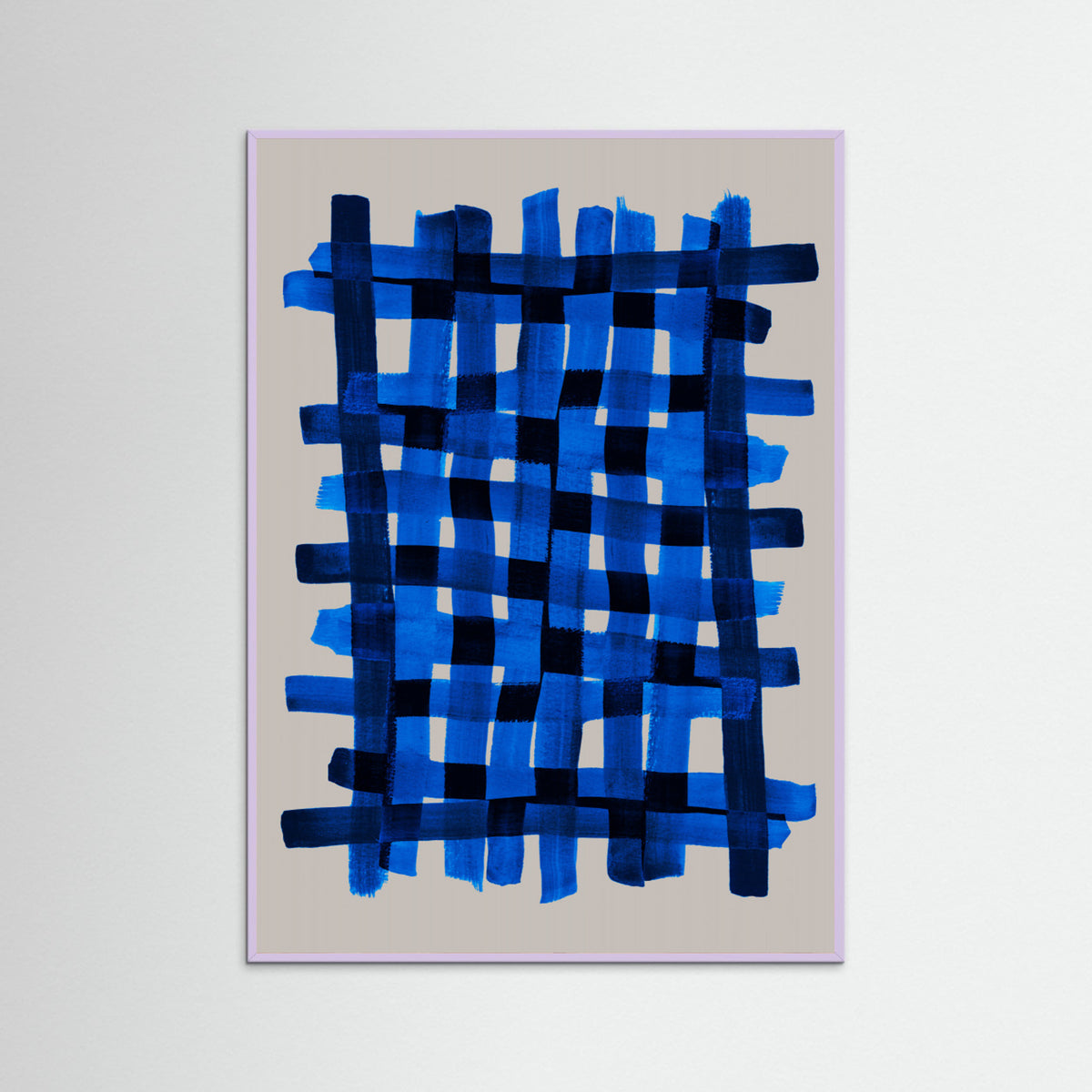 Lilac Wood The Grid 5 Poster