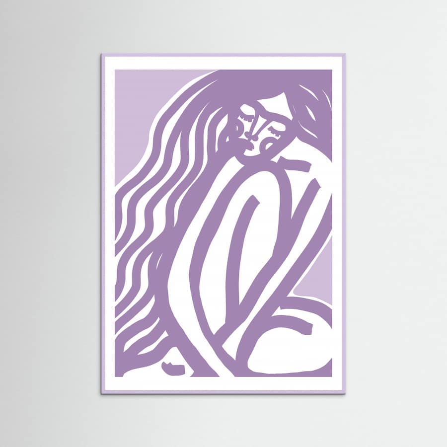 Poster The Silence (Purple) – poster e stampa artistica