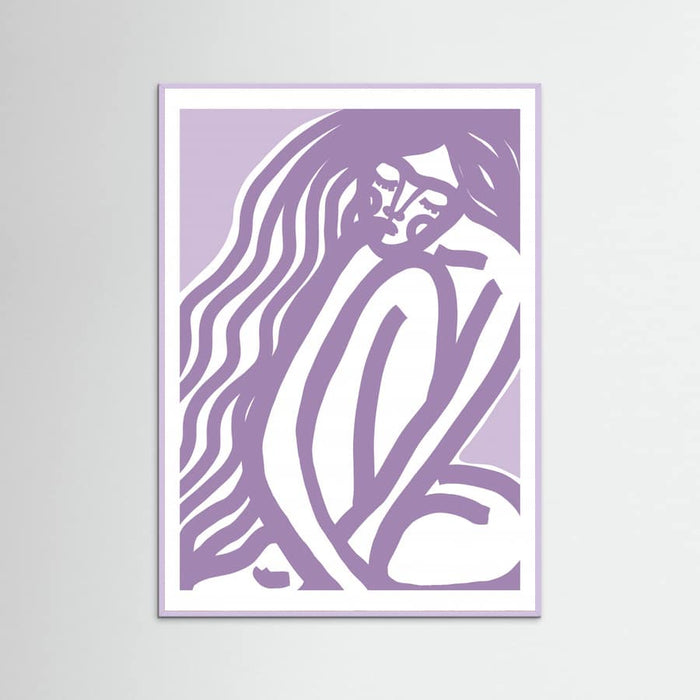 Poster The Silence (Purple) – poster e stampa artistica