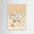 Lilac Wood Toast Together