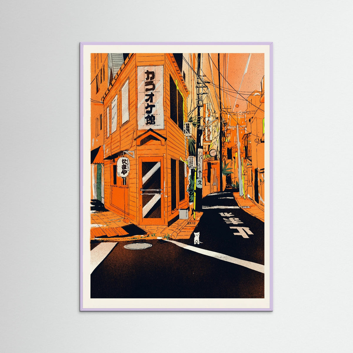 Lilac Wood Tokyo Alley Glow