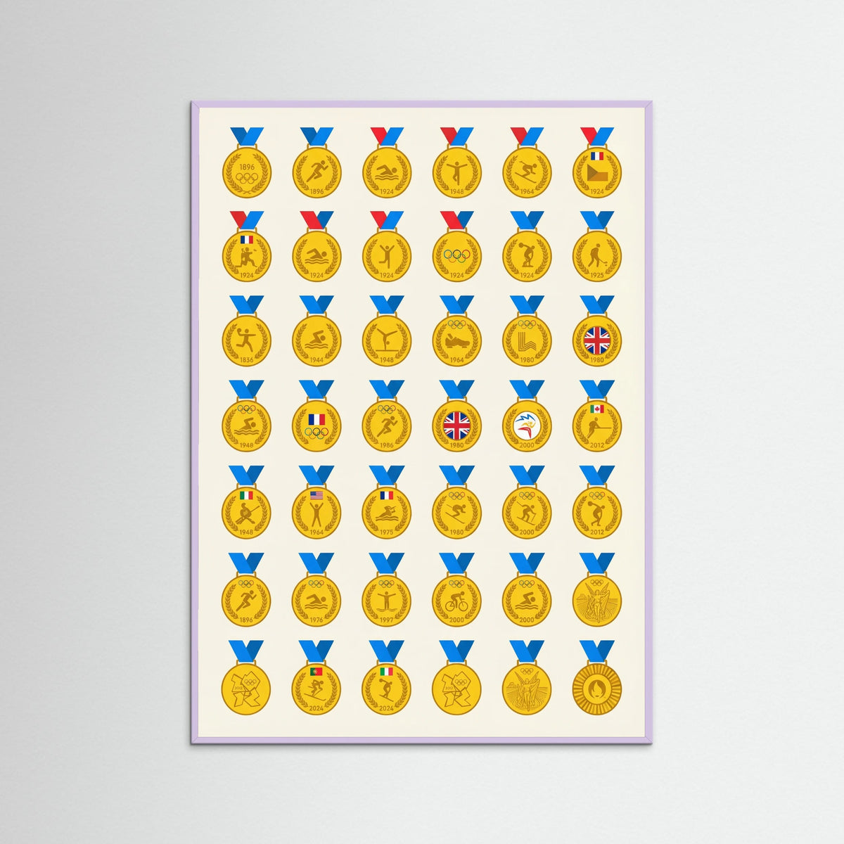 Lilac Wood Tour de France Jerseys