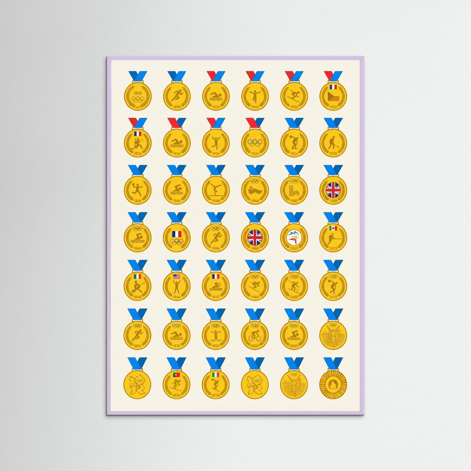 Lilac Wood Tour de France Jerseys