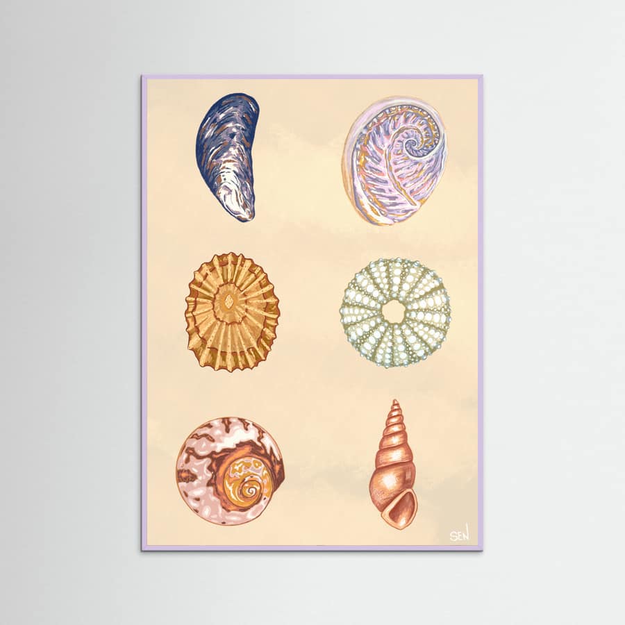 Treasures of the Tide Poster – plakat og kunsttryk