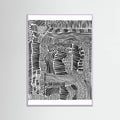 Lilac Wood Tribal Art Poster