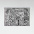 Lilac Wood Tribal Tapestry Poster