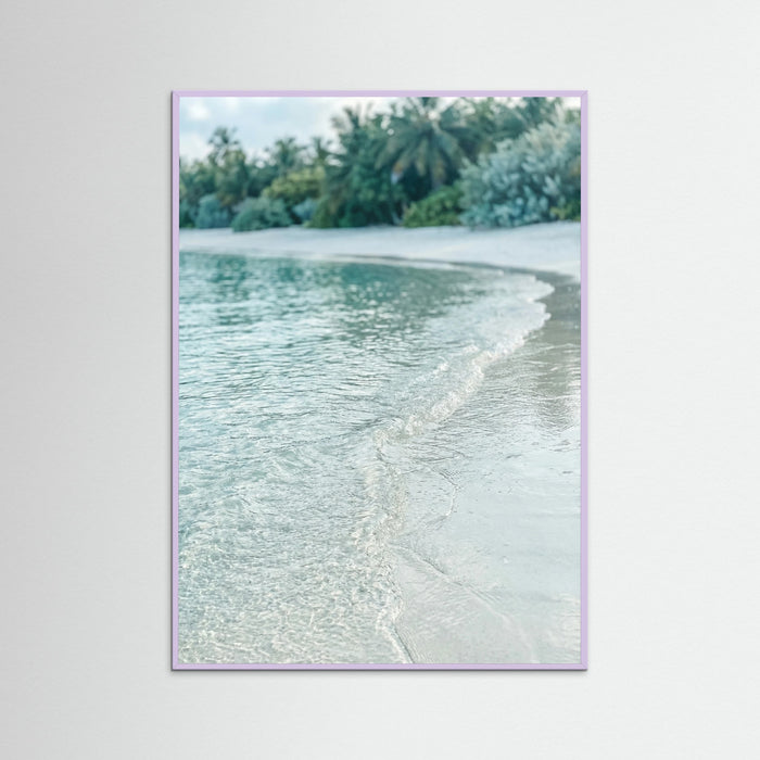 Lilac Wood Tropical Azure Breeze