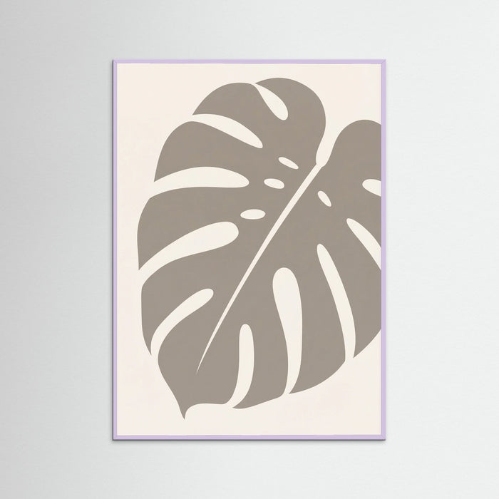 Lilac Wood Tropical Frond