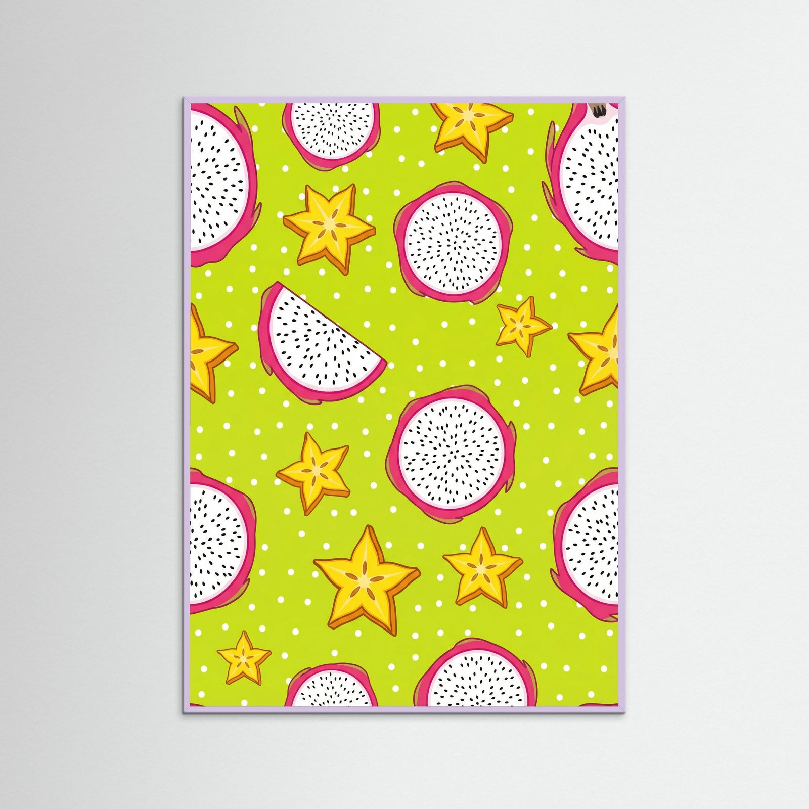 Lilac Wood Tropical Grid Harvest