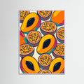 Lilac Wood Tropical Papayas