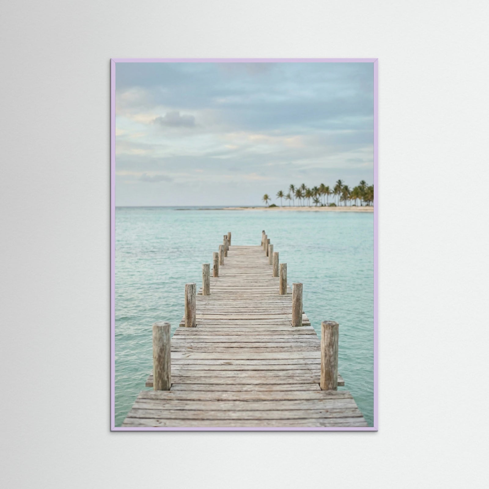 Lilac Wood Tropical Pathway