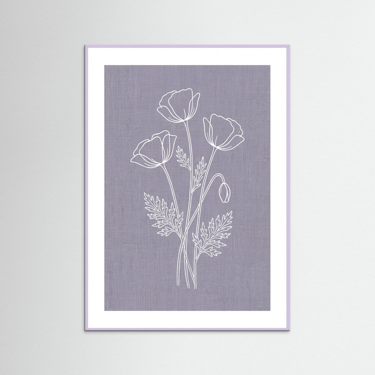 Lilac Wood Tropical Serenity