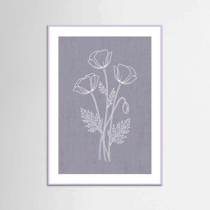 Lilac Wood Tropical Serenity