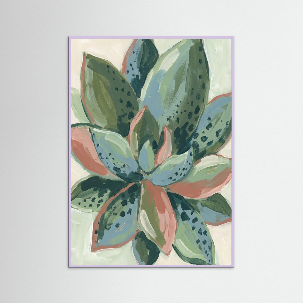 Lilac Wood Tropical Strokes