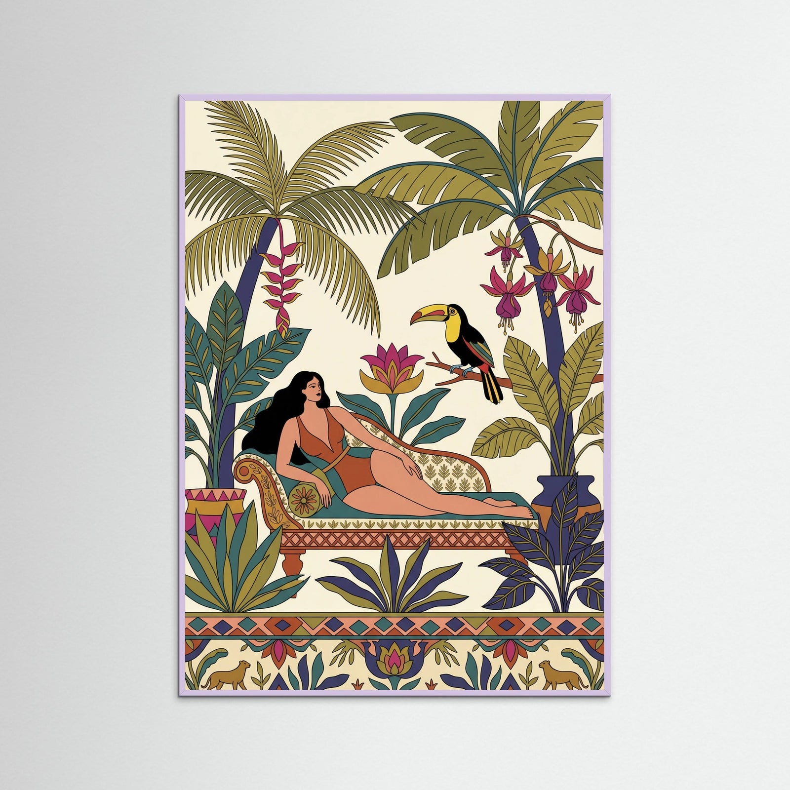 Lilac Wood Tropicana Dreams