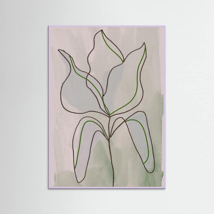 Affiche Tulip Greige – affiche et impression d’art