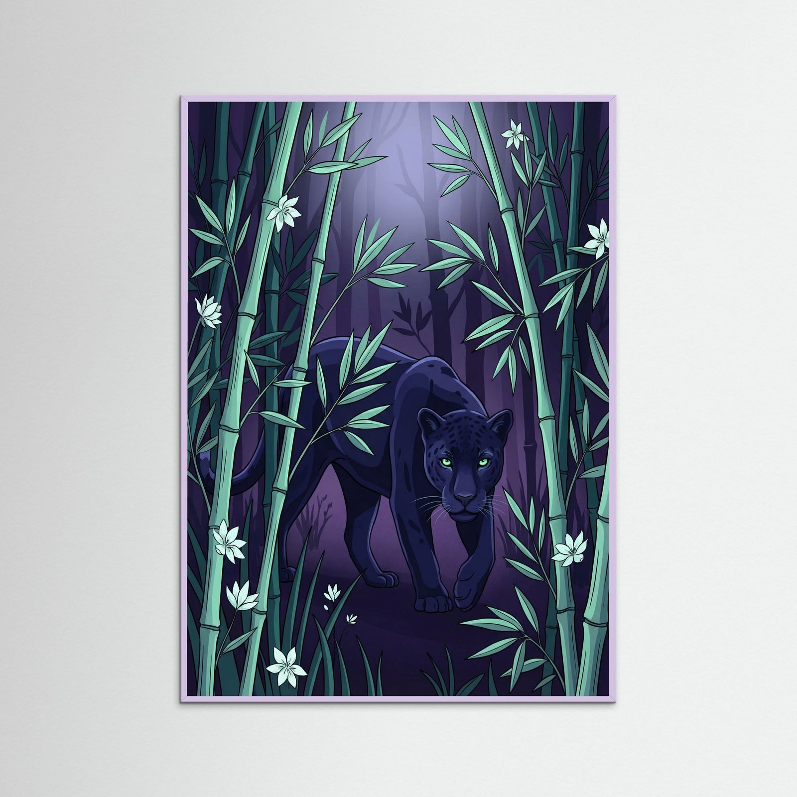 Lilac Wood Twilight Cheetah
