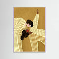 Two Line Women Poster – poster and art print