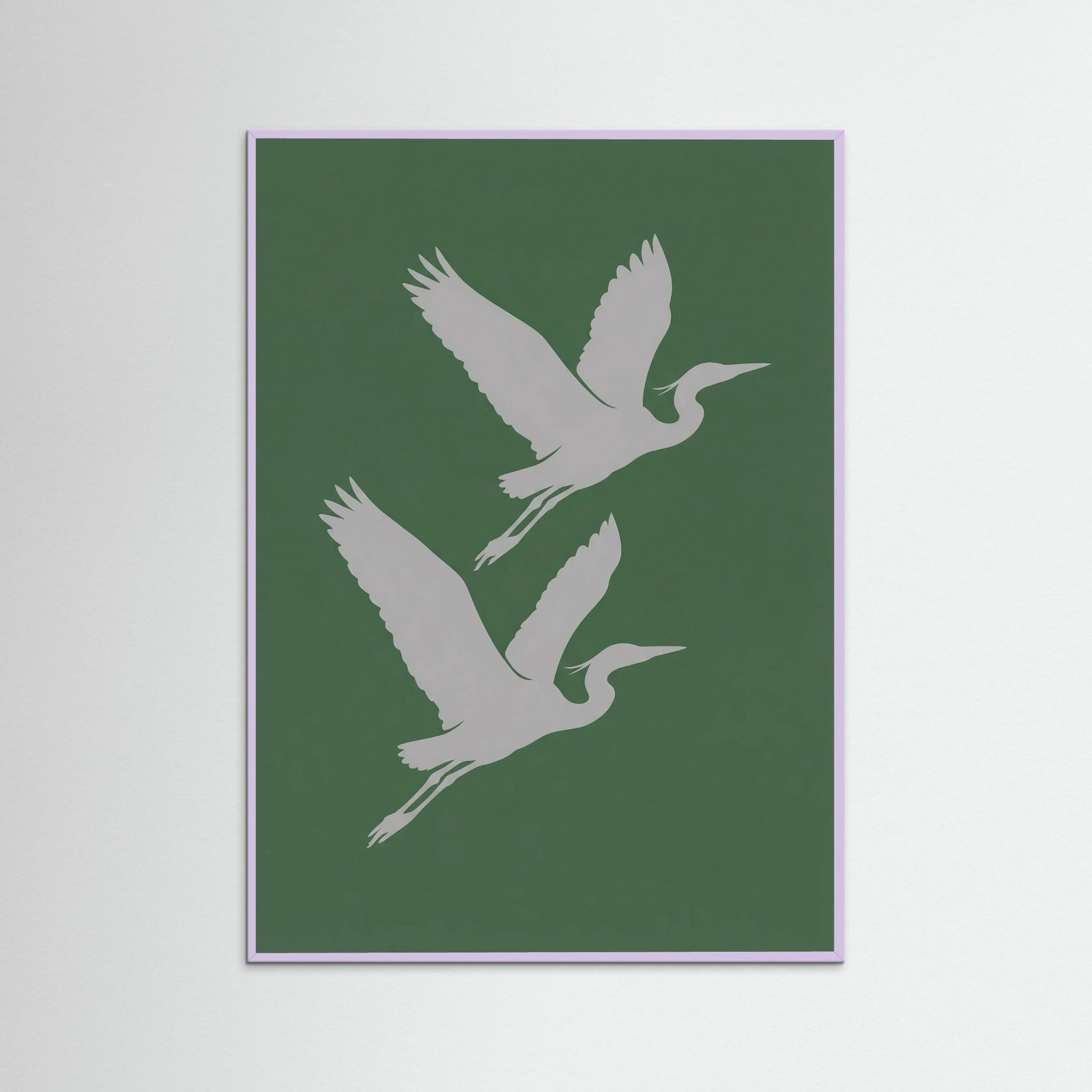 Lilac Wood Two Steeds