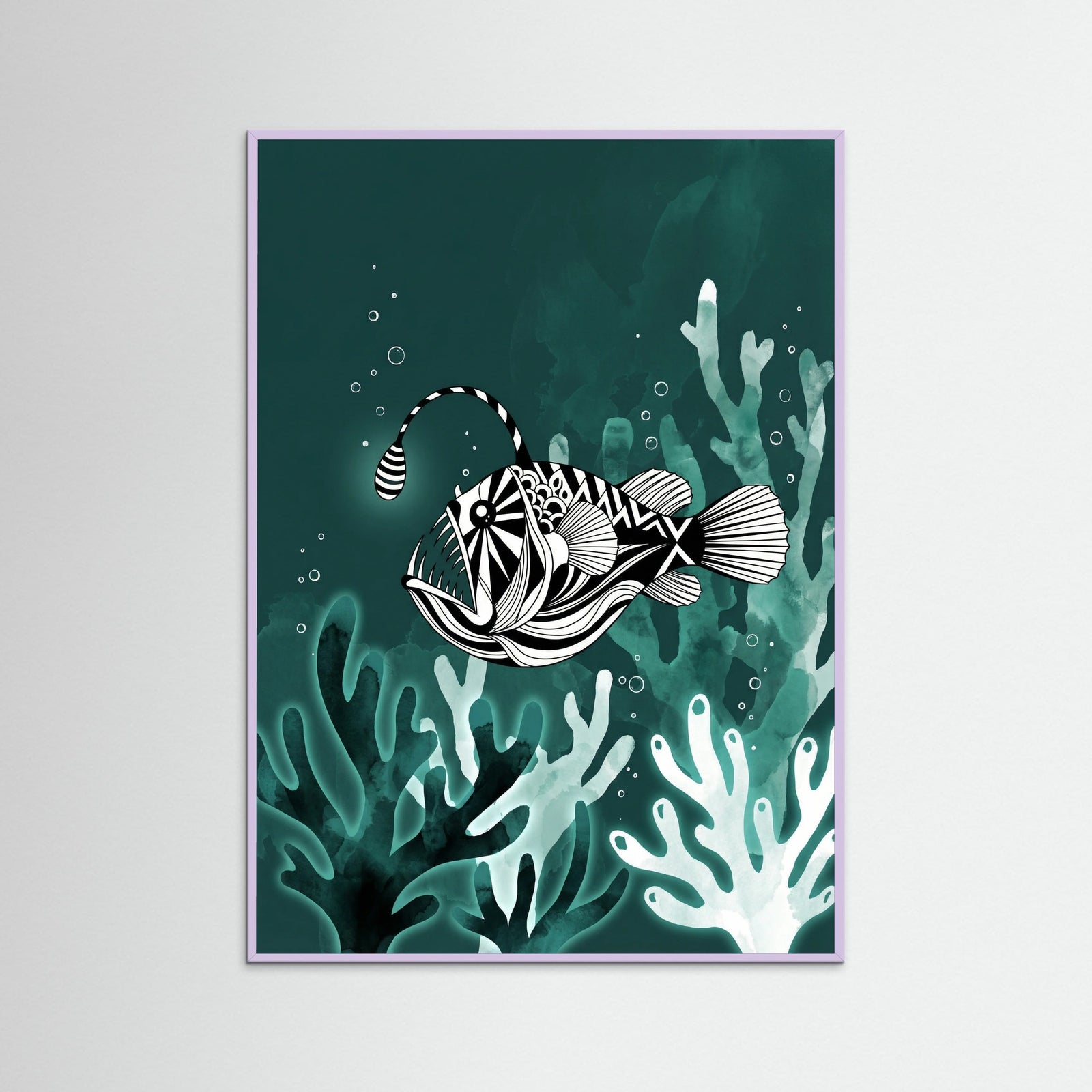 Lilac Wood Underwater Serenade