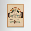 Lilac Wood Unicorn Rainbow Bond