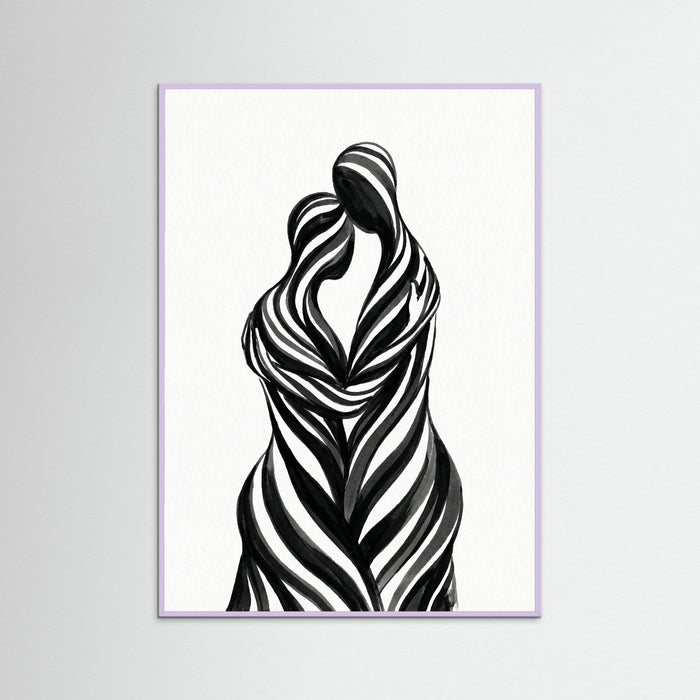 Lilac Wood United Stripes