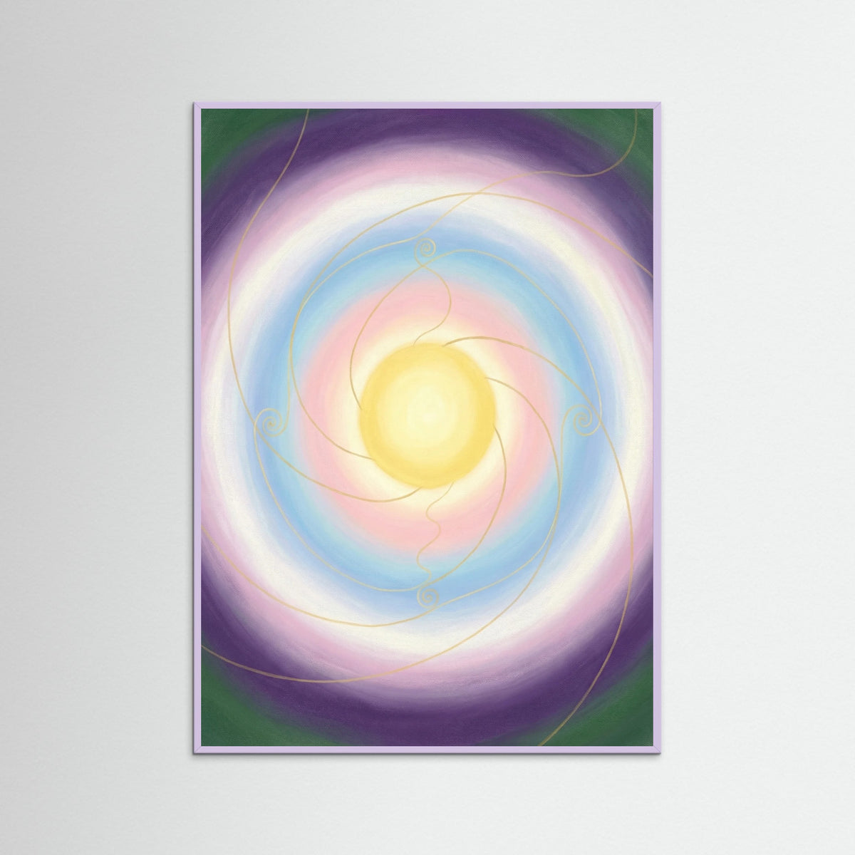 Lilac Wood Universal Heart