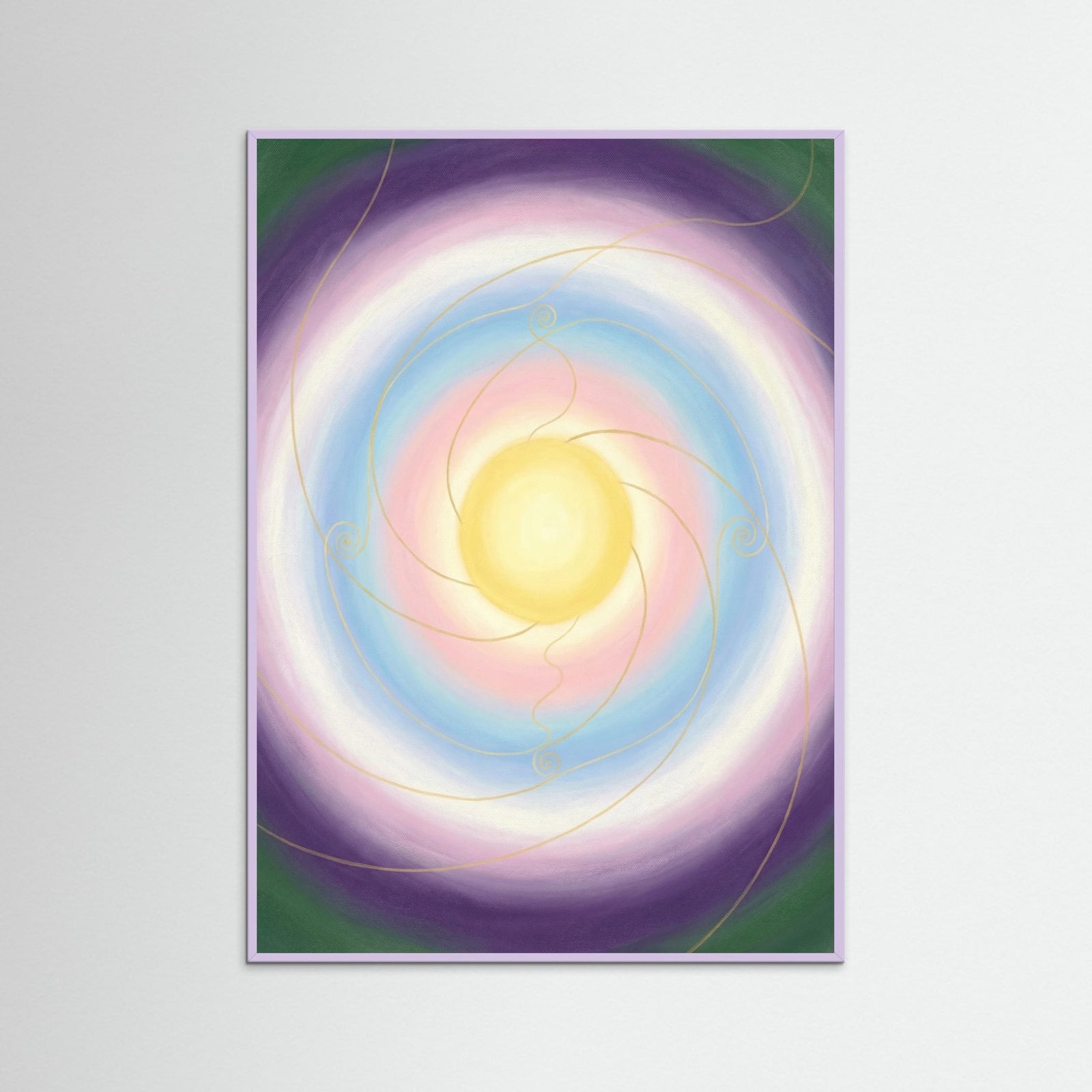 Lilac Wood Universal Heart