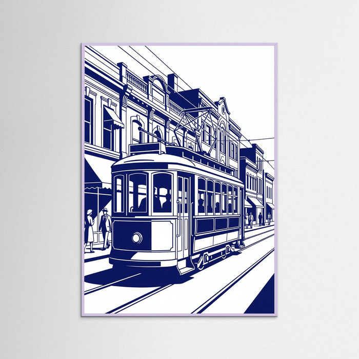 Lilac Wood Urban Facade