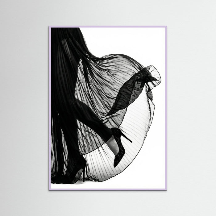 Lilac Wood Veiled Elegance