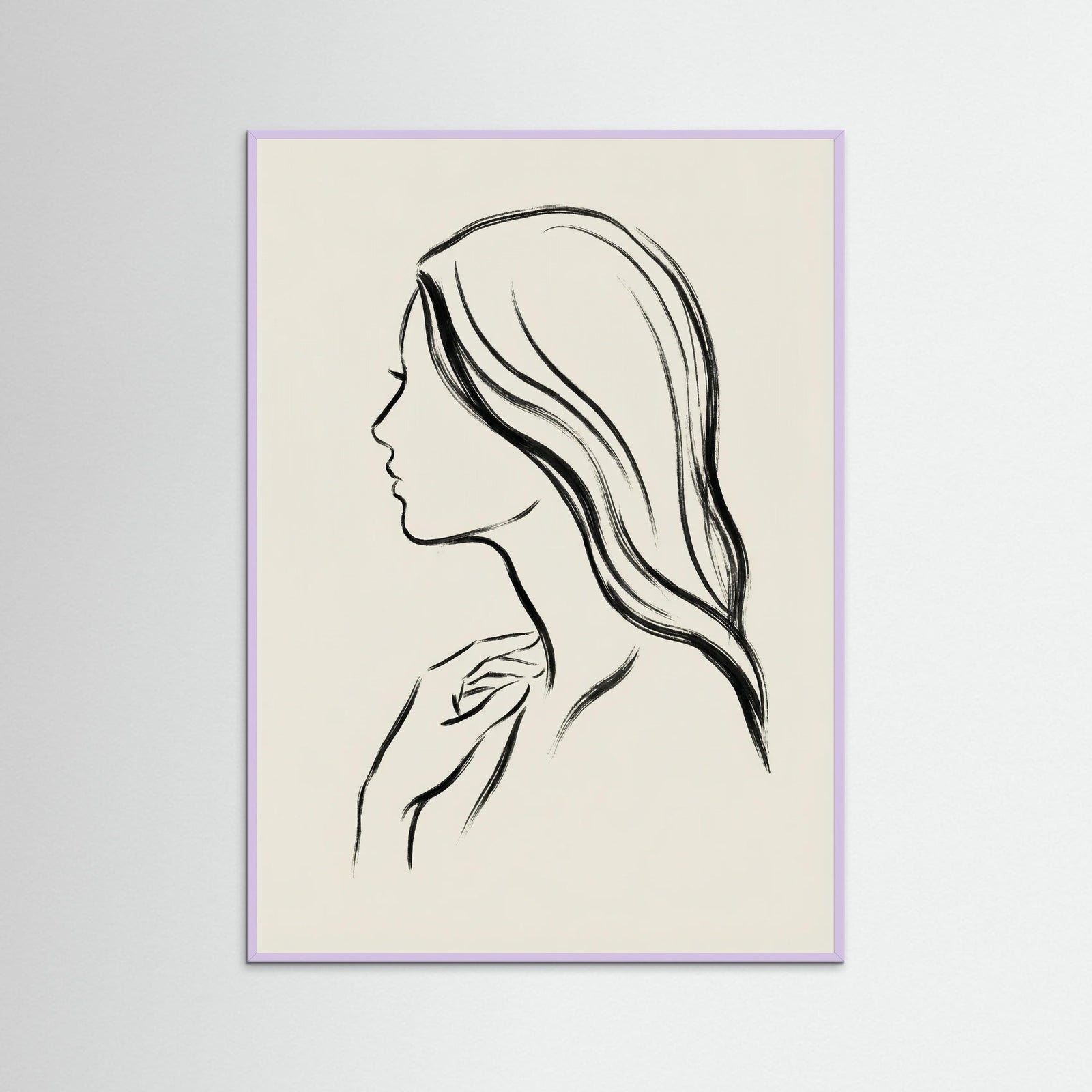 Lilac Wood Veiled Grace