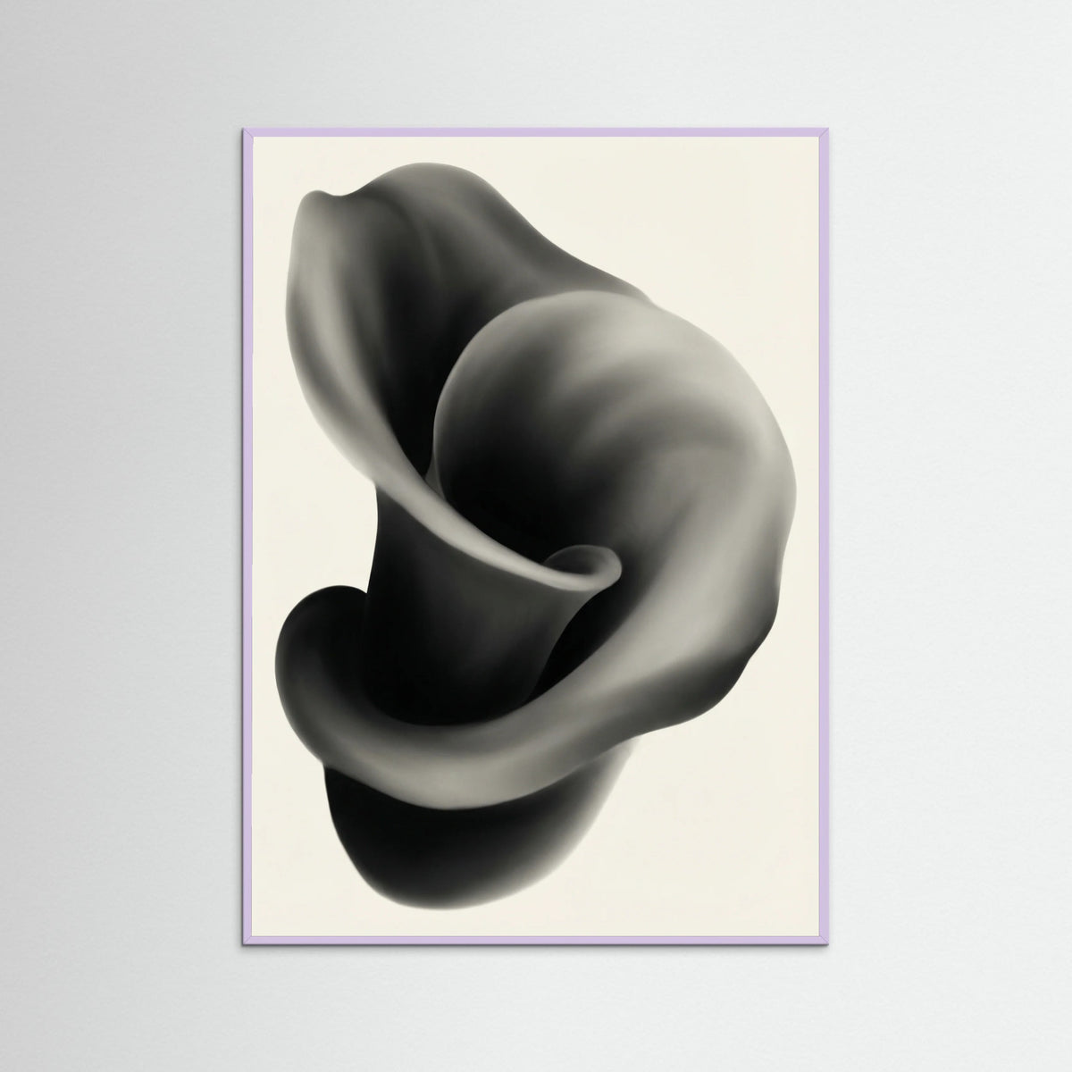 Lilac Wood Velvet Leaves