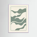 Lilac Wood Verdant Abstract