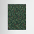 Lilac Wood Verdant Floral Tapestry