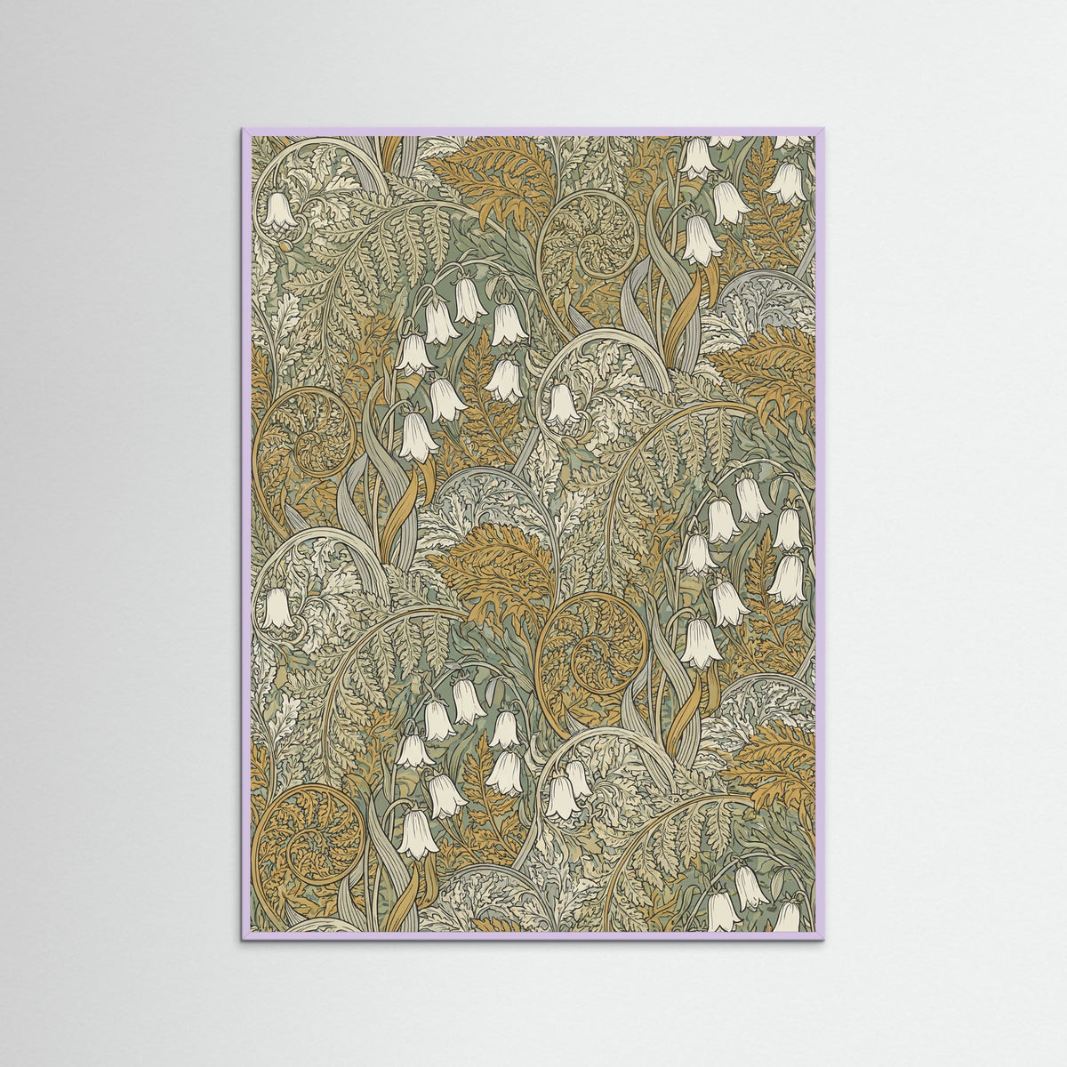 Lilac Wood Verdant Pattern