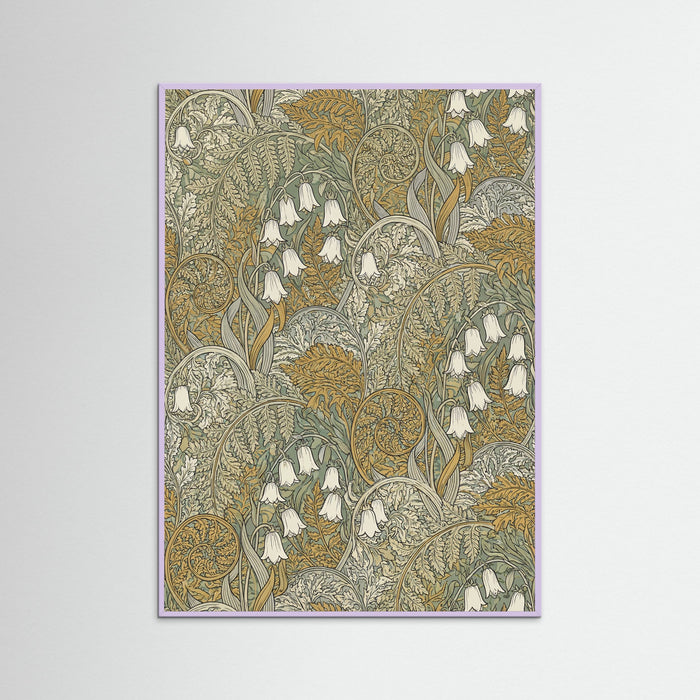 Lilac Wood Verdant Pattern