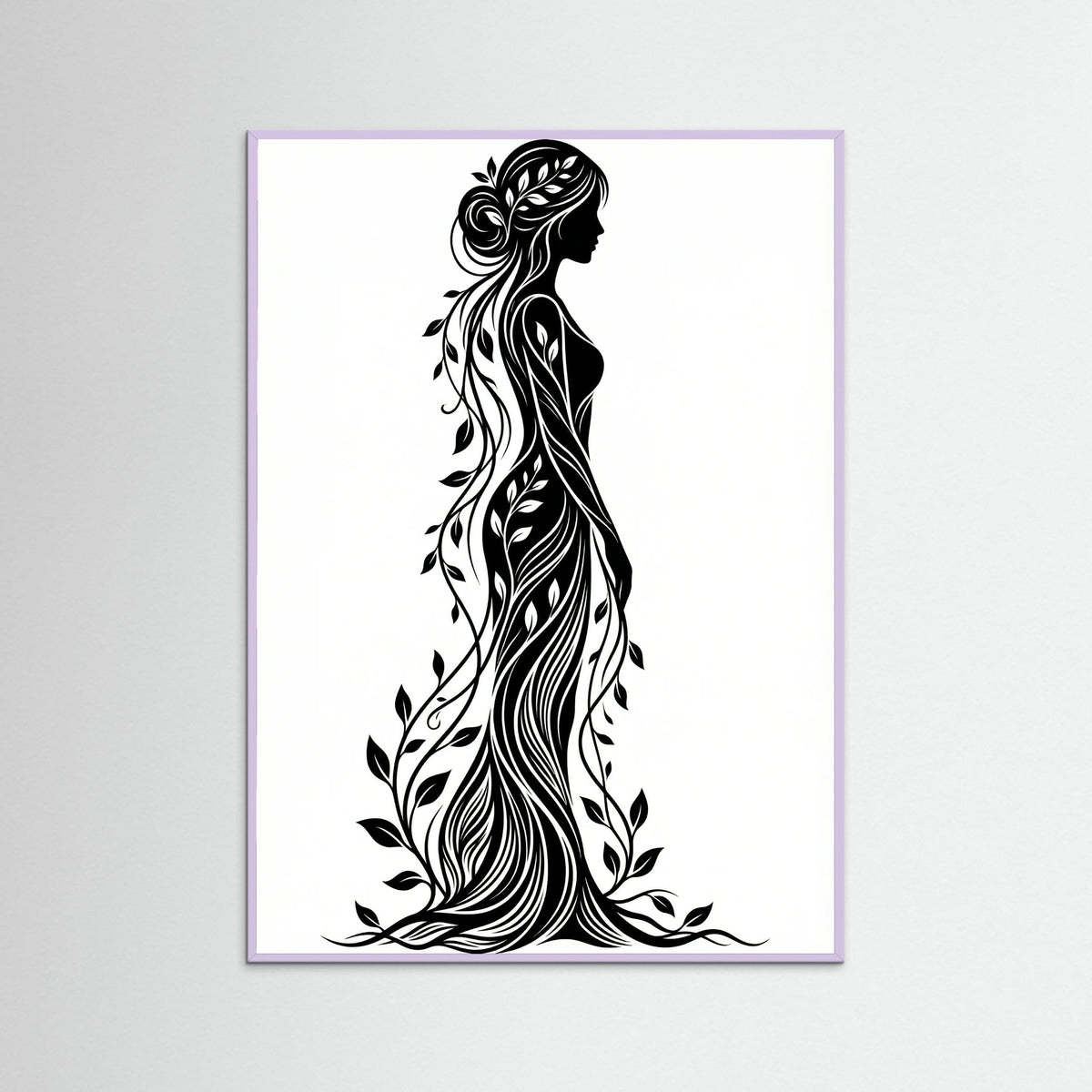 Lilac Wood Verdant Silhouette