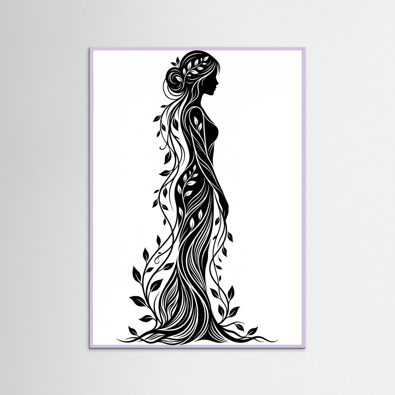 Lilac Wood Verdant Silhouette