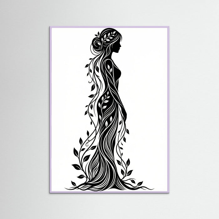 Lilac Wood Verdant Silhouette