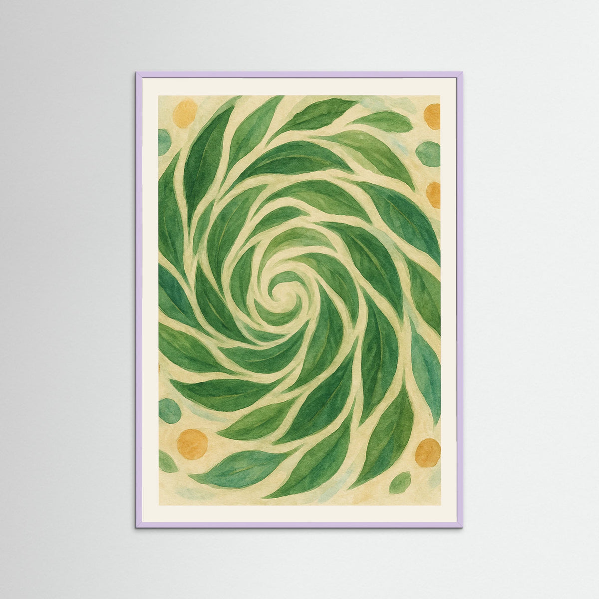 Lilac Wood Verdant Whirl