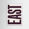 Lilac Wood Vertical Typography
