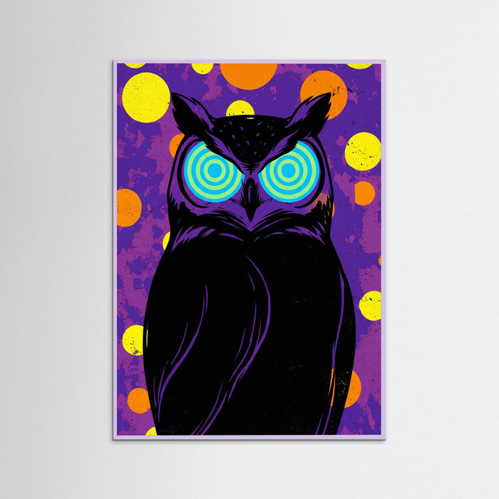 Lilac Wood Vibrant Feline Gaze
