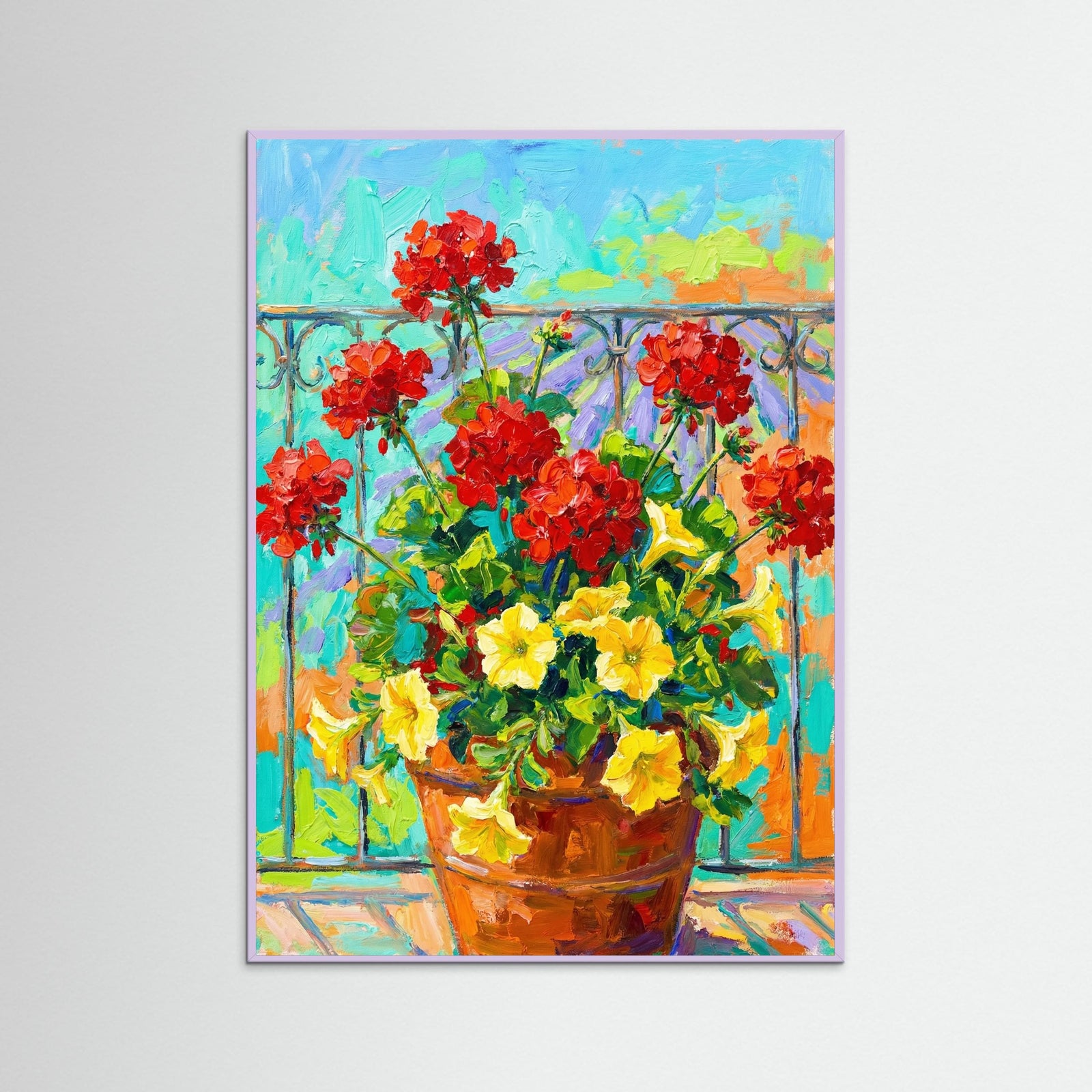 Lilac Wood Vibrant French Still