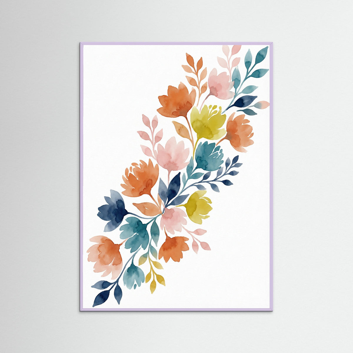 Lilac Wood Vibrant Leaf Forms