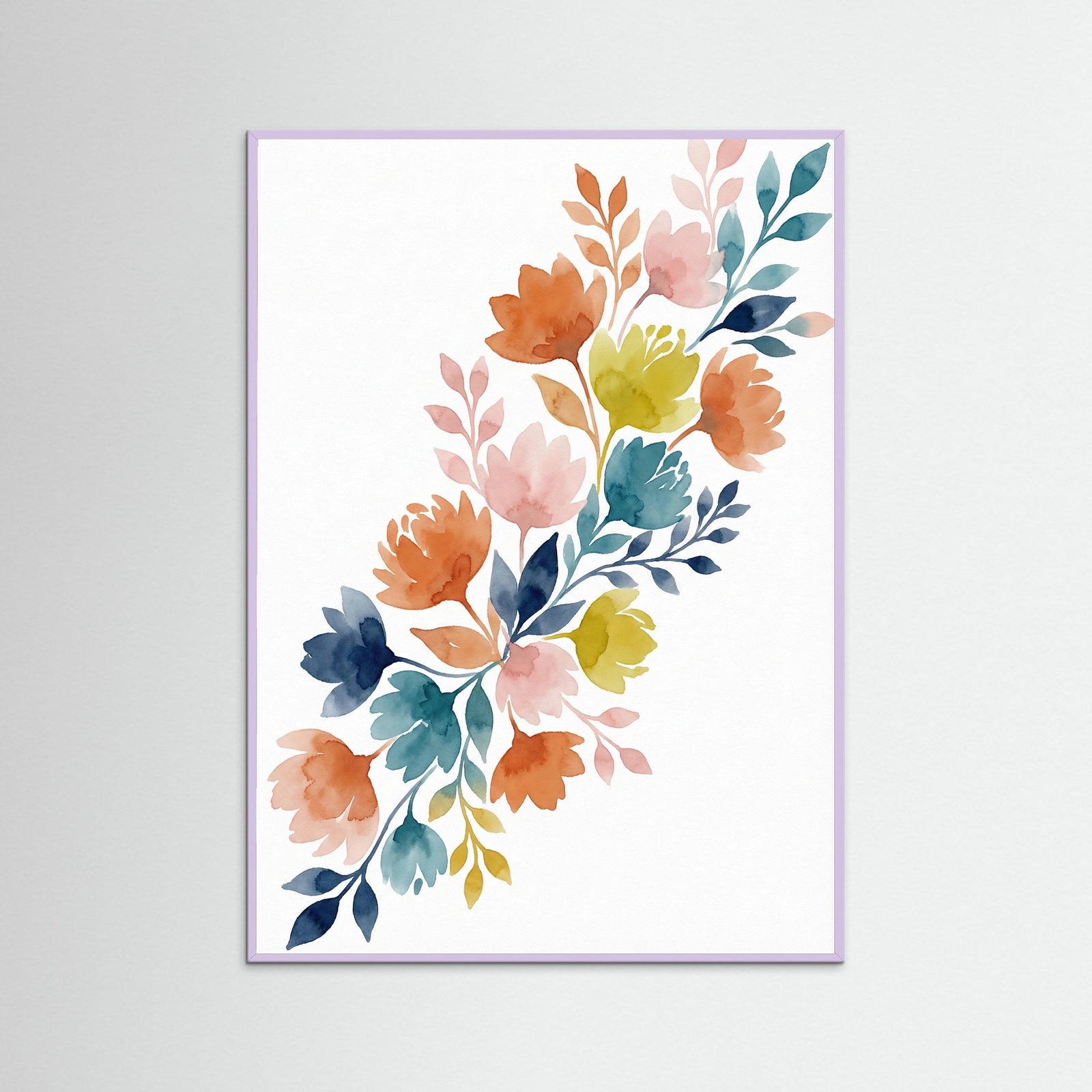 Lilac Wood Vibrant Leaf Forms