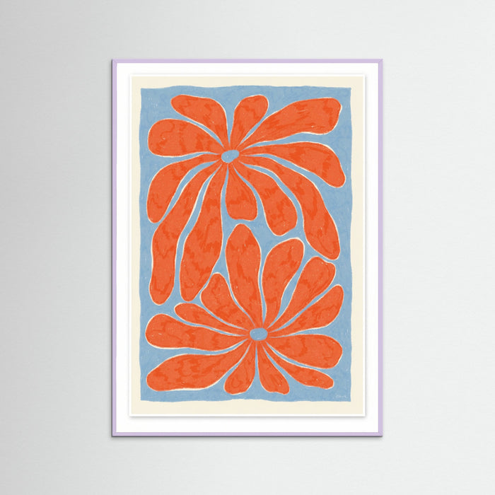Lilac Wood Vibrant Petal Burst
