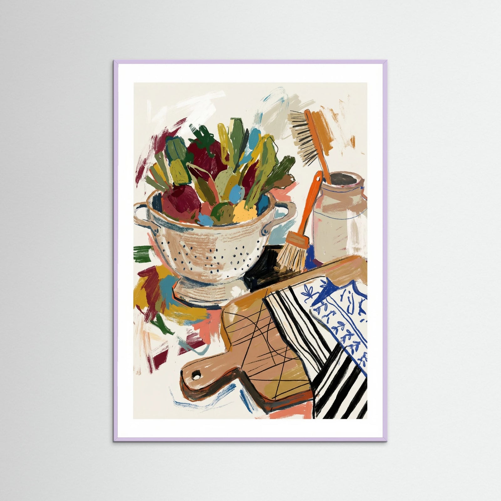 Lilac Wood Vibrant Tabletop